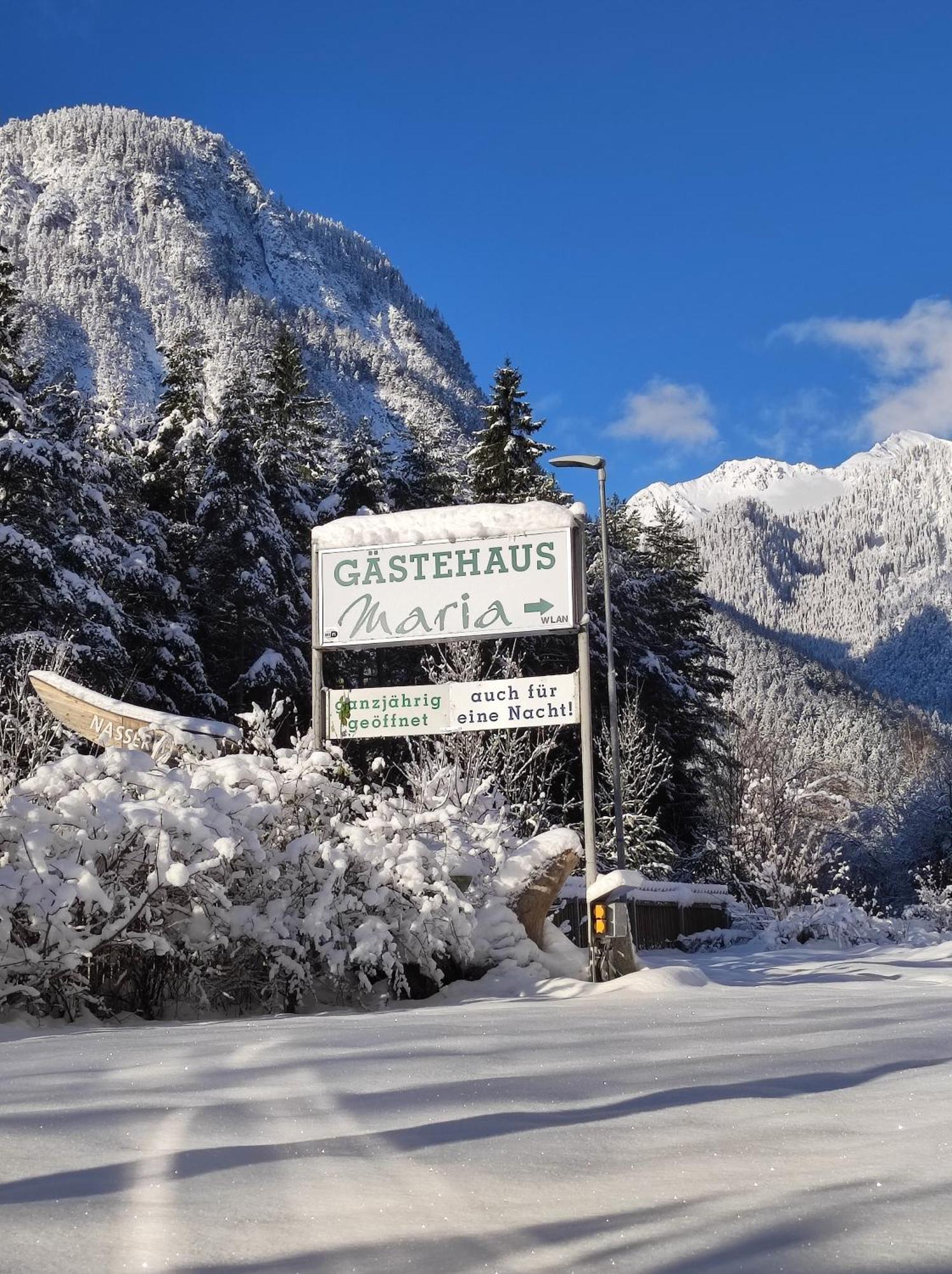 Gaestehaus Maria - Privatzimmer Nassereith Buitenkant foto